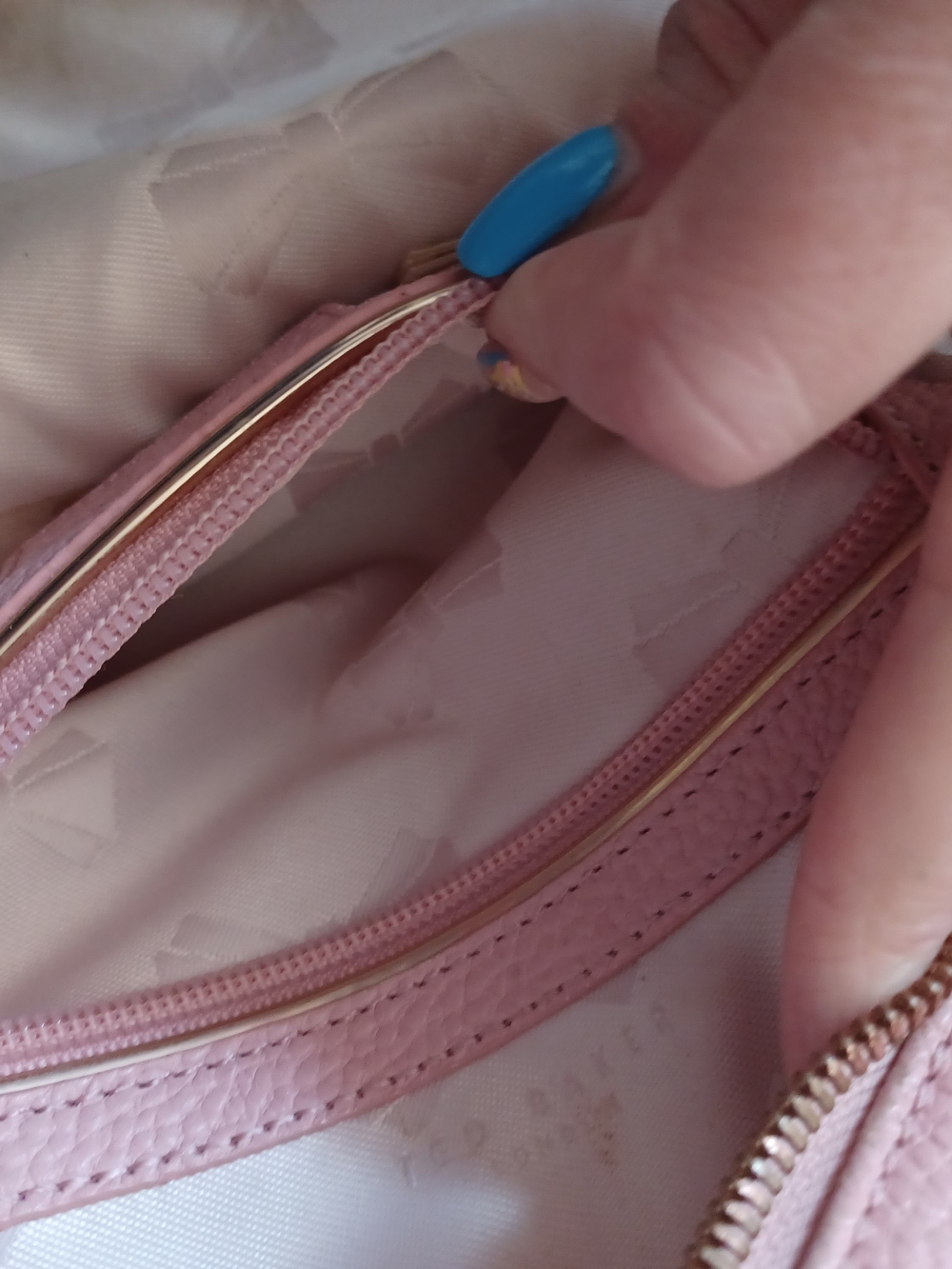 kate spade Small Pink Leather Backpack - Picture 8 of 9
